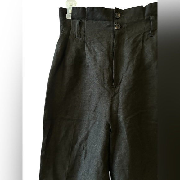 H&M Highwaist Trouser Black Pants - Picture 2 of 5